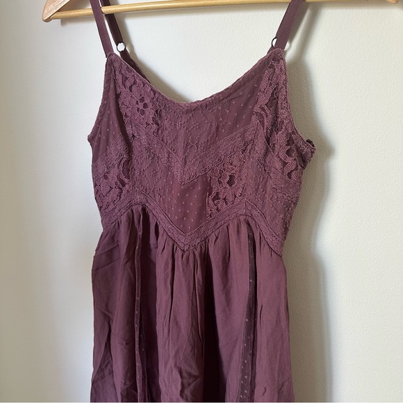 3 for $20 ✨American Eagle aline mauve dress - Picture 9 of 9